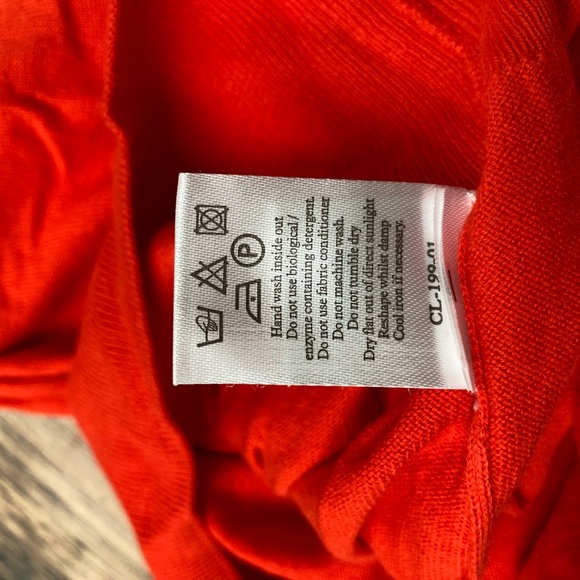 N. Peal men's cotton/cashmere blend turtleneck sweater size M - Picture 5 of 5